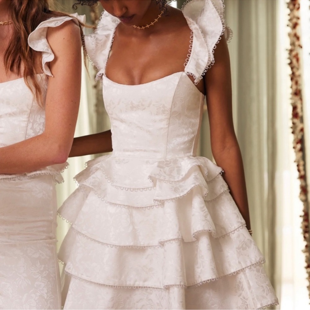 V. Chapman Patisserie Tiered Dress